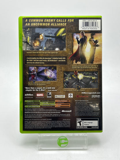 X-men Legends 2 (Microsoft Xbox, 2005)