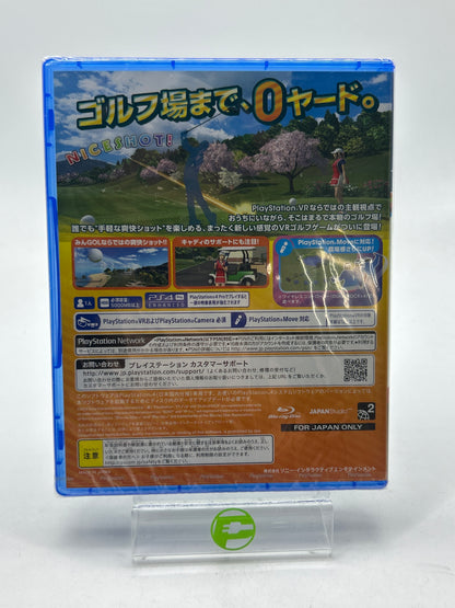 New Everybody's Golf VR (Sony PlayStation 4 PS4, 2019) JP