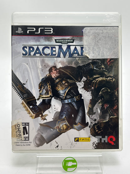 Warhammer 40000: Space Marine (Sony PlayStation 3 PS3, 2011)
