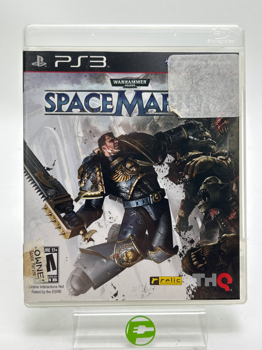 Warhammer 40000: Space Marine (Sony PlayStation 3 PS3, 2011)