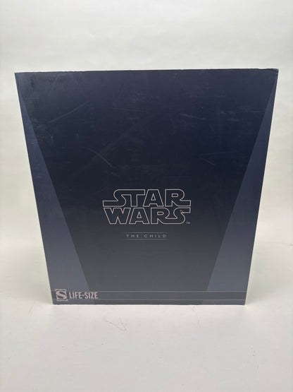 Star Wars Mandalorian "The Child" Grogu Life Size Figure Sideshow Collectibles