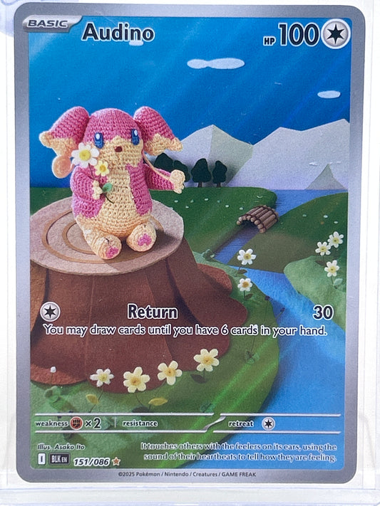 Pokémon TCG Black Bolt Audino 151/086 English