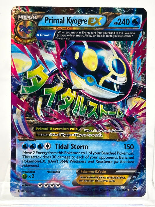 Pokémon TCG Primal Clash Primal Kyogre Ex 55/160 English