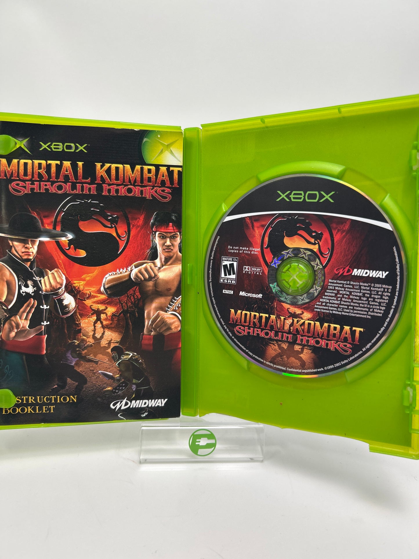 Mortal Kombat Shaolin Monks (Microsoft Xbox, 2005)