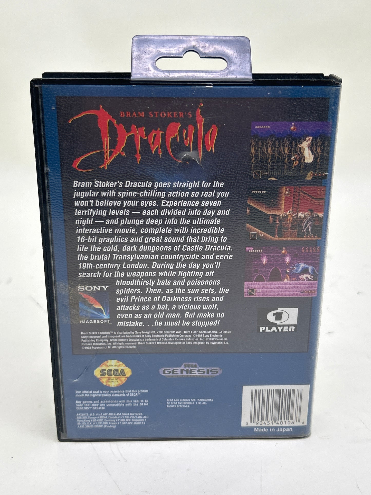 Bram Stoker's Dracula (Sega Genesis, 1993)