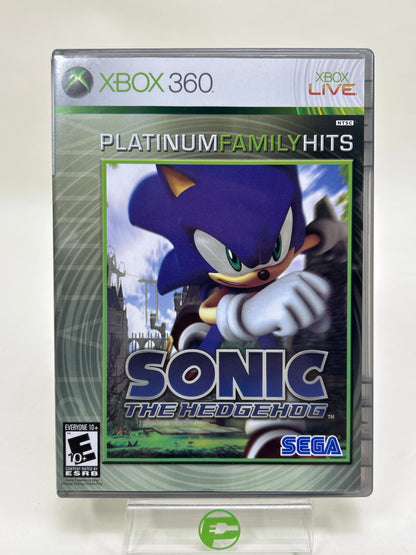 Sonic the Hedgehog [Platinum Hits] (Microsoft Xbox 360, 2007)