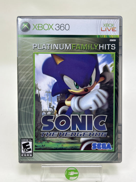 Sonic the Hedgehog [Platinum Hits] (Microsoft Xbox 360, 2007)