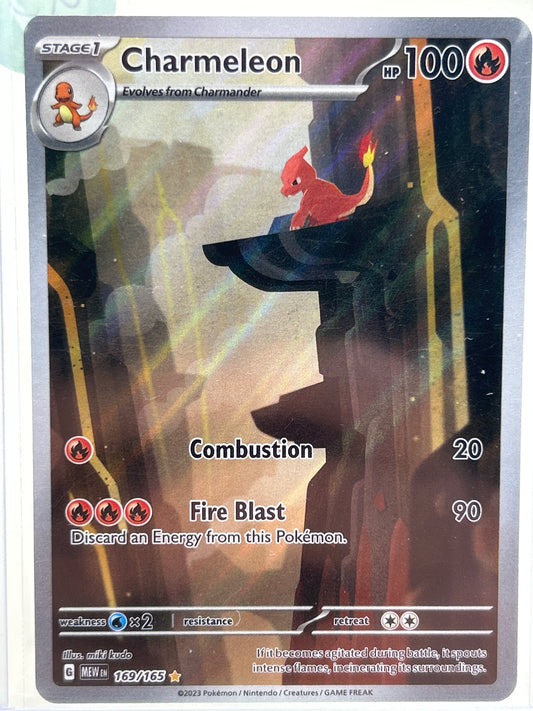 Pokémon TCG Scarlet & Violet 151 Charmeleon 169/165 English