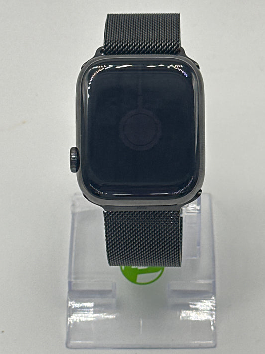 Unlocked Apple Watch Series 7 45MM Stainless Steel A2477