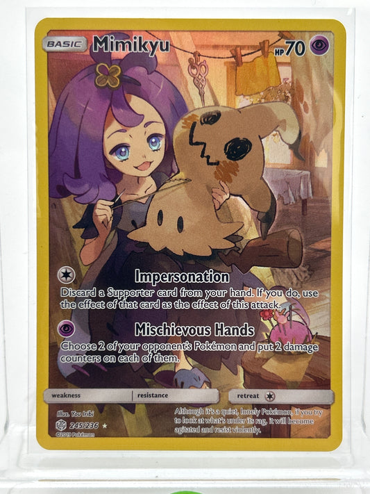 Pokémon TCG Cosmic Eclipse Mimikyu 245 English