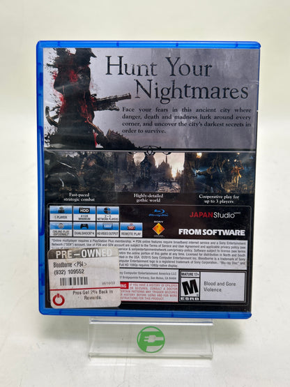 Bloodborne (Sony PlayStation 4 PS4, 2015)