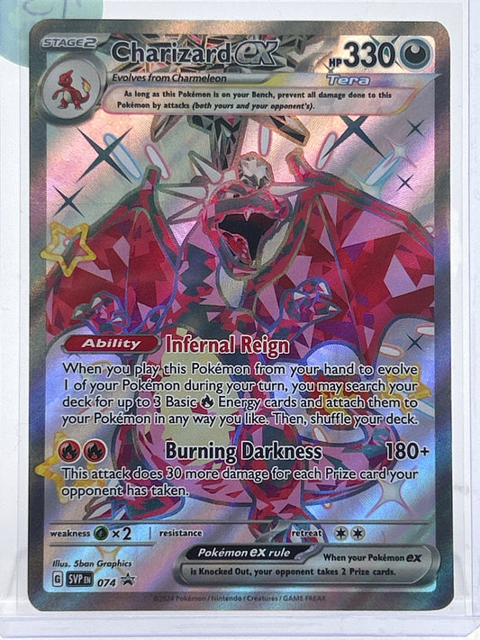 Pokémon TCG Scarlet & Violet Charizard ex 74 English