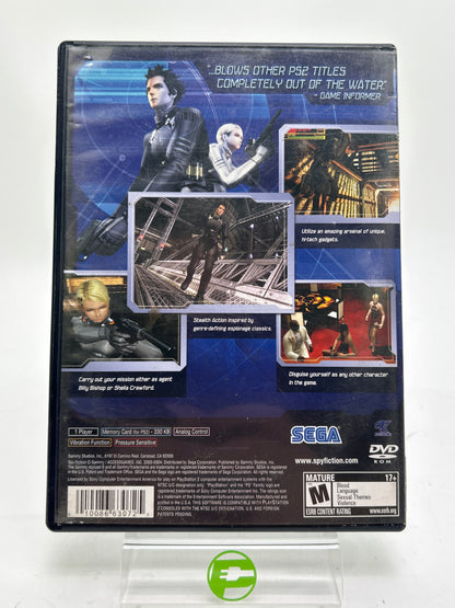 Spy Fiction (Sony PlayStation 2 PS2, 2004)
