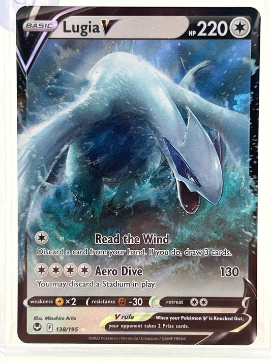 Pokémon TCG Sword & Shield - Silver Tempest Lugia V 138 English