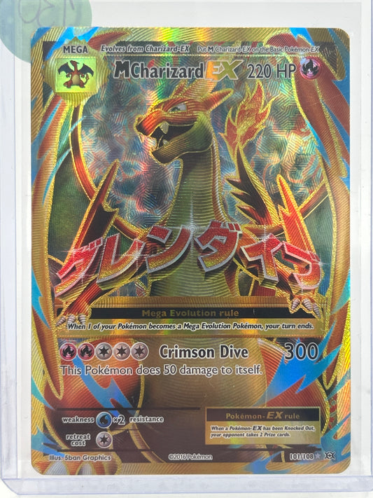 Pokémon TCG XY Evolutions M Charizard EX 101 English