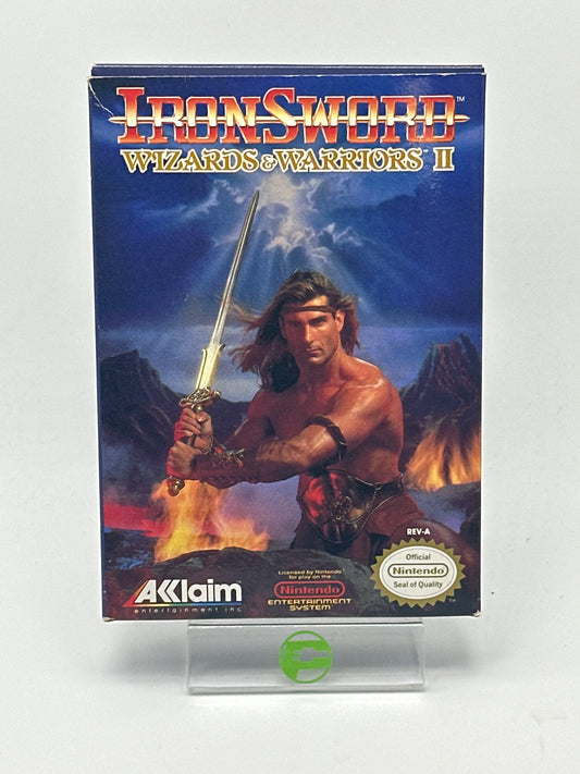 Iron Sword Wizards and Warriors II (Nintendo NES, 1989)