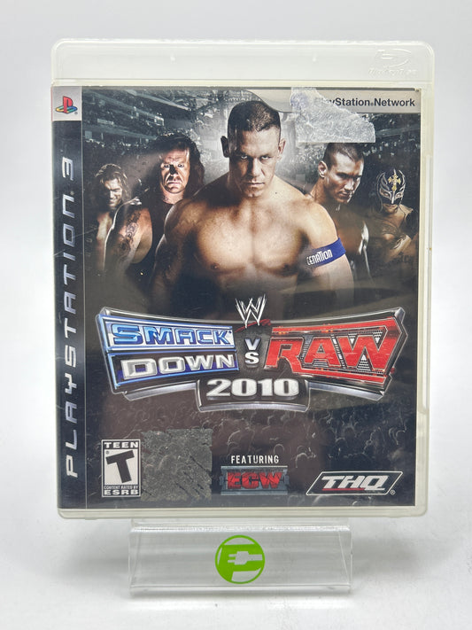 WWE Smackdown vs. Raw 2010 (Sony PlayStation 3 PS3, 2009)