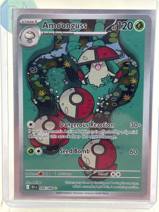Pokémon TCG Black Bolt Amoonguss 096/086 English