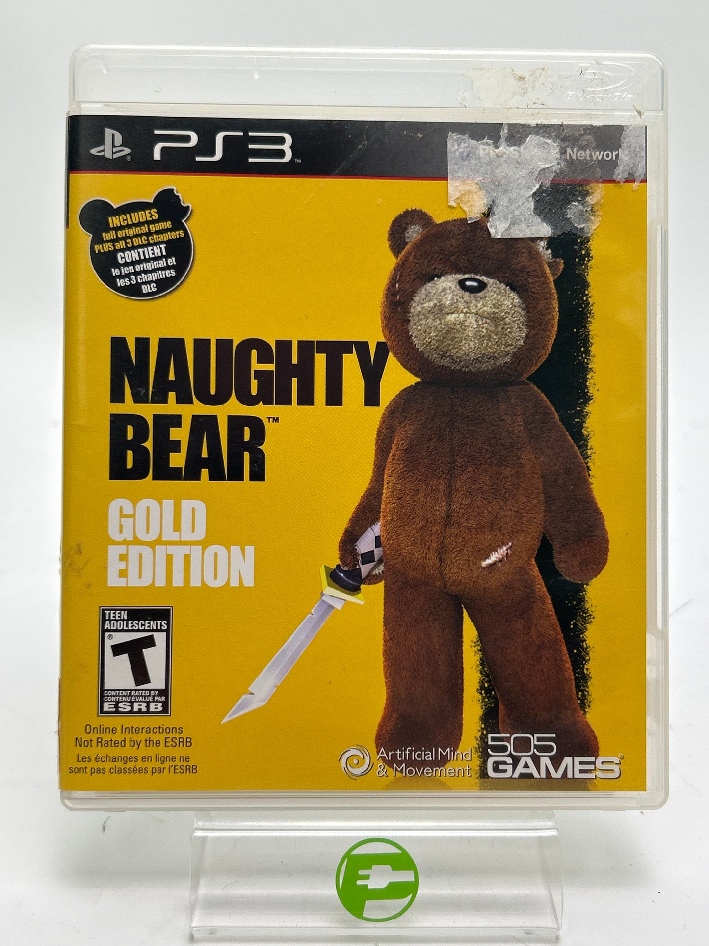 Naughty Bear: Gold Edition (Sony PlayStation 3 PS3, 2011)