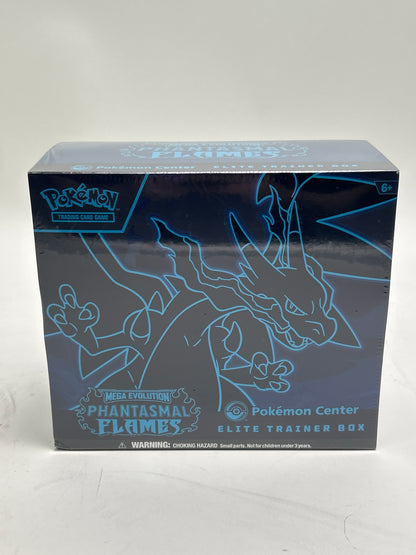 New Pokémon TCG Phantasmal Flames Pokemon Center Elite Trainer Box