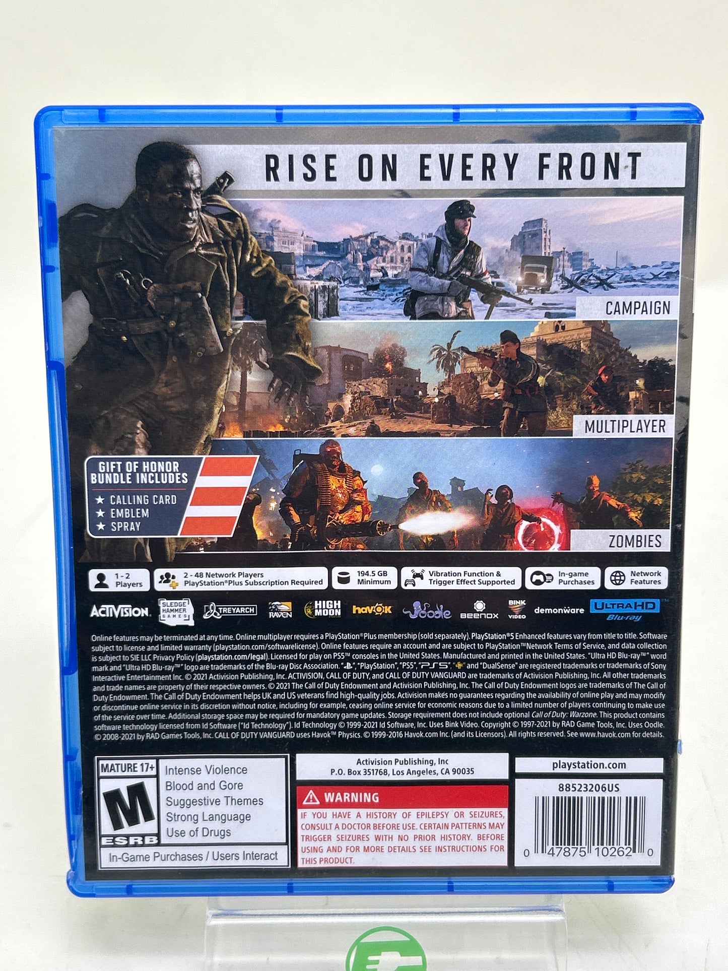 Call of Duty: Vanguard (Sony PlayStation 5 PS5, 2021)