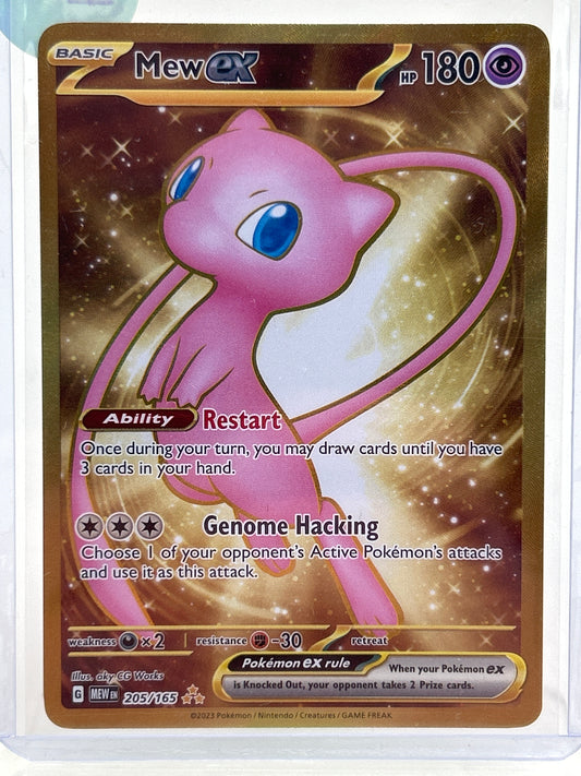 Pokémon TCG Scarlet & Violet 151 Mew Ex 205/165 English