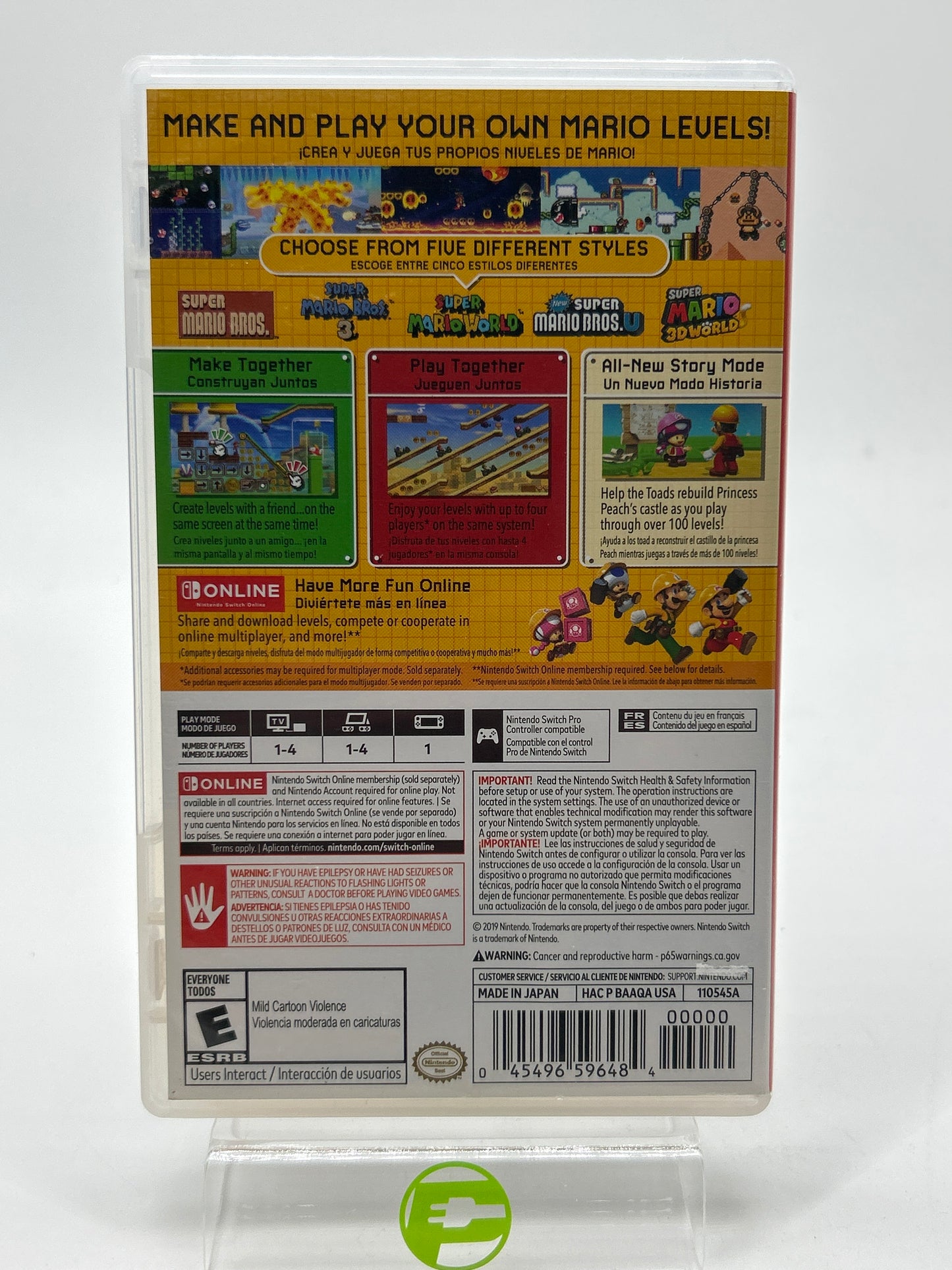 Super Mario Maker 2 (Nintendo Switch, 2019)