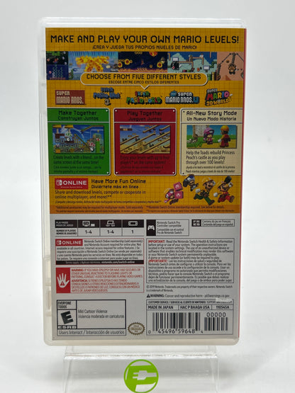 Super Mario Maker 2 (Nintendo Switch, 2019)