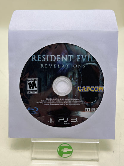 Resident Evil Revelations (Sony PlayStation 3 PS3, 2013) Disc Only