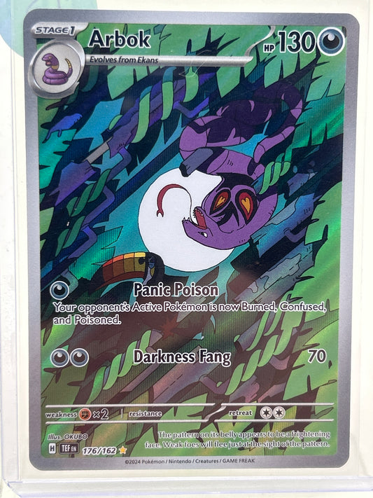 Pokémon TCG Temporal Forces Arbok 176/162 English