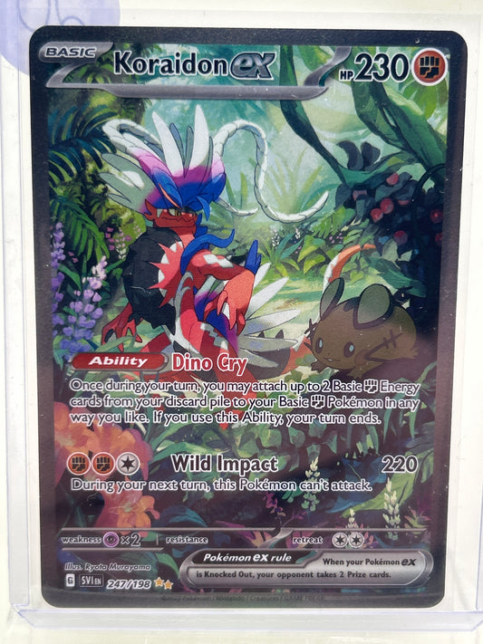 Pokémon TCG Scarlet & Violet Koraidon ex 247 English