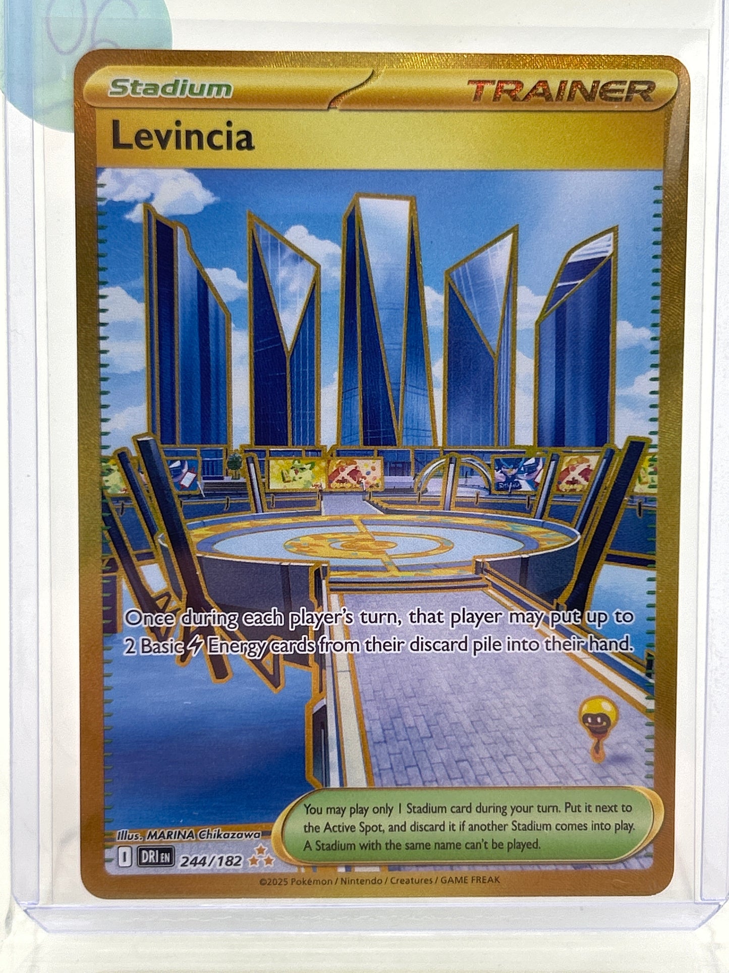 Pokémon TCG Destined Rivals Levincia 244/182 English