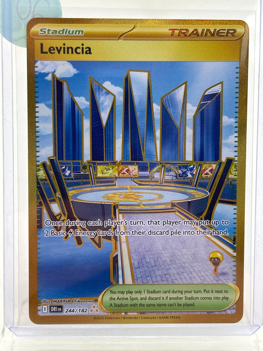 Pokémon TCG Destined Rivals Levincia 244/182 English