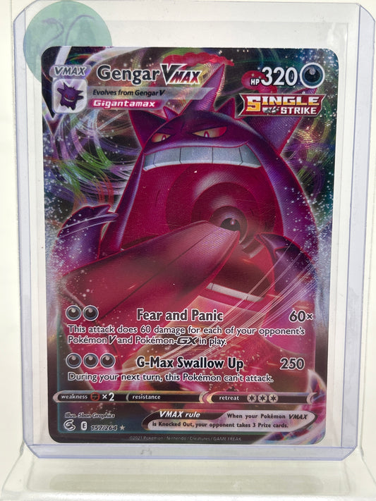 Pokémon TCG Fusion Strike Gengar VMax 157/264 English