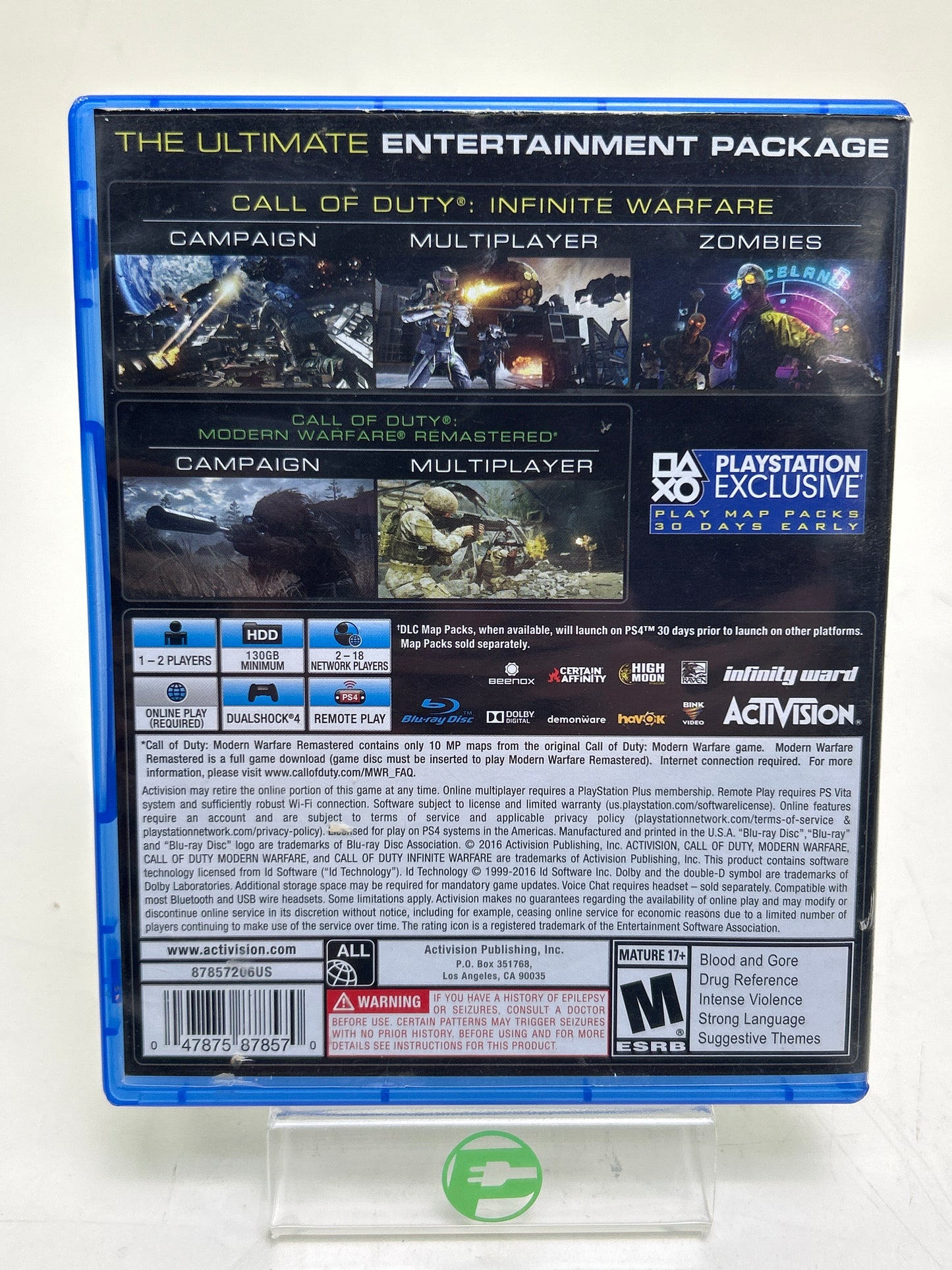 Call of Duty: Infinite Warfare Legacy Edition (Sony PlayStation 4 PS4, 2016)