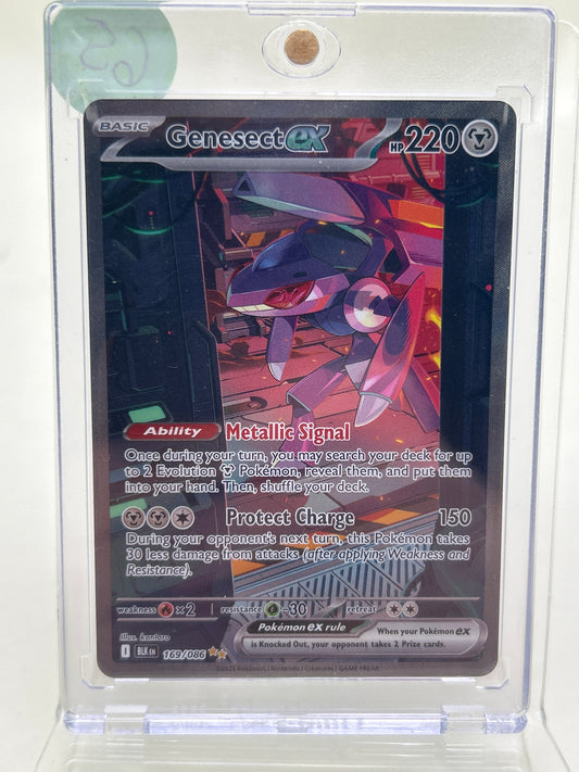 Pokémon TCG Black Bolt Genesect EX 169/086 English