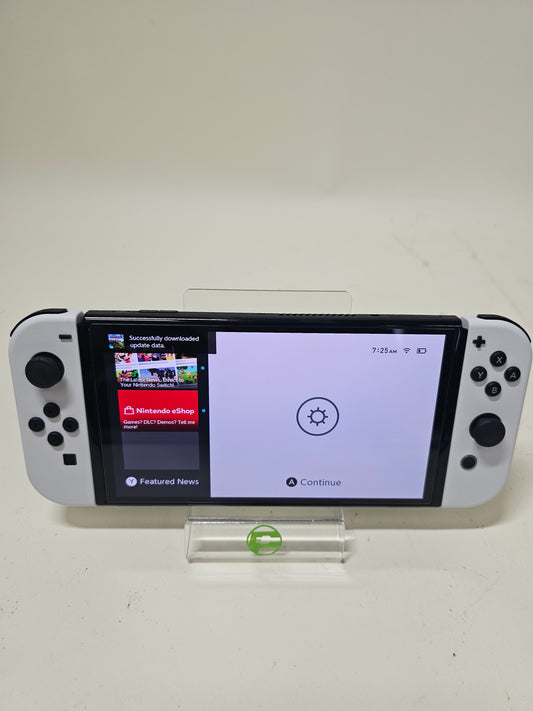 Nintendo Switch OLED Video Game Console HEG-001 Arctic White