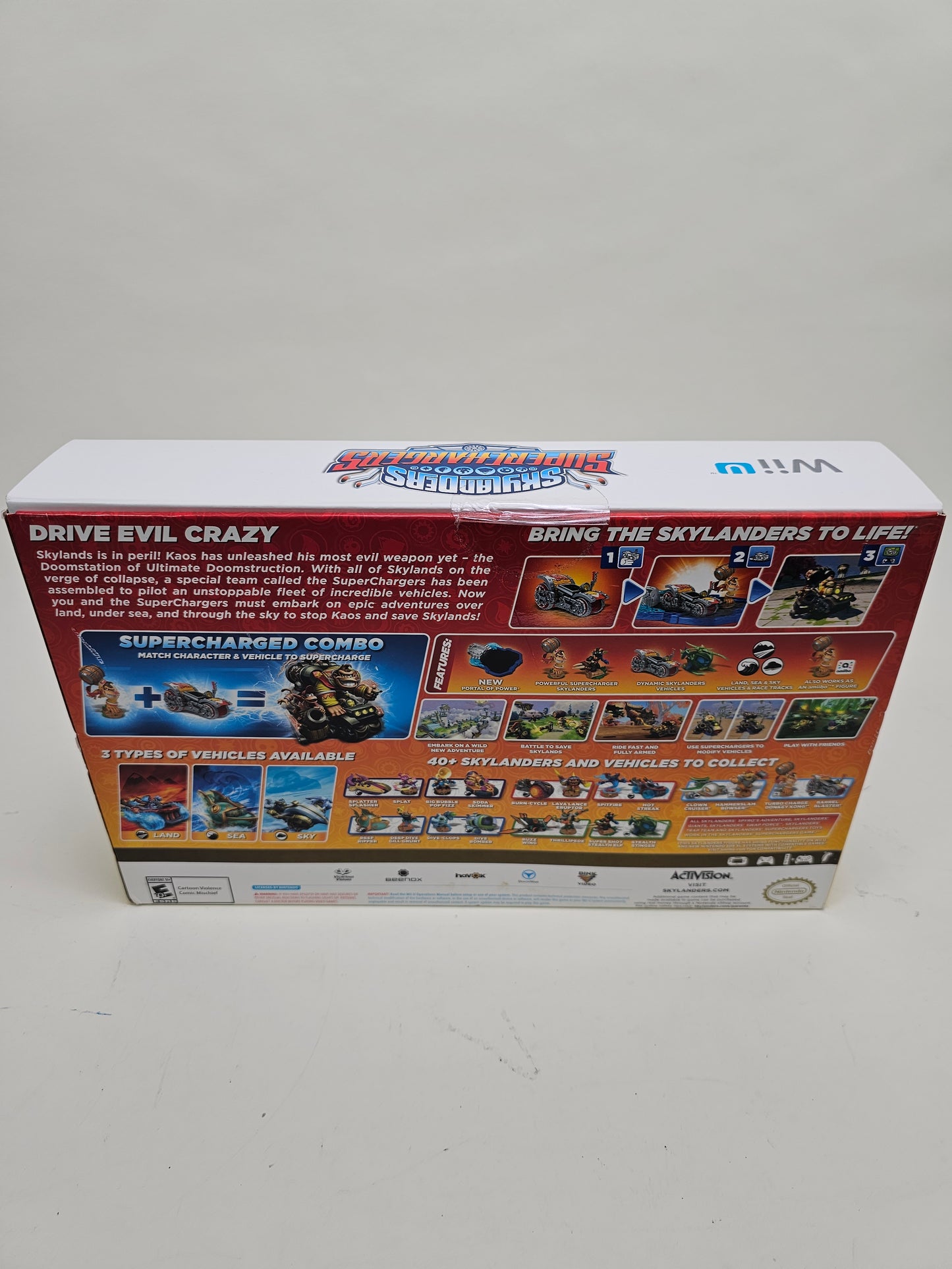 New Skylanders SuperChargers Starter Pack (Nintendo Wii, 2015)