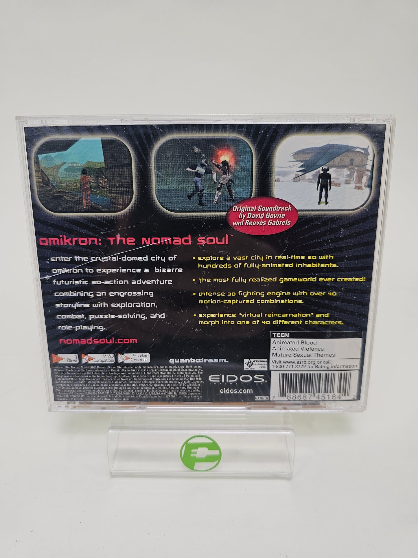 Omikron The Nomad Soul (Sega Dreamcast, 2000)
