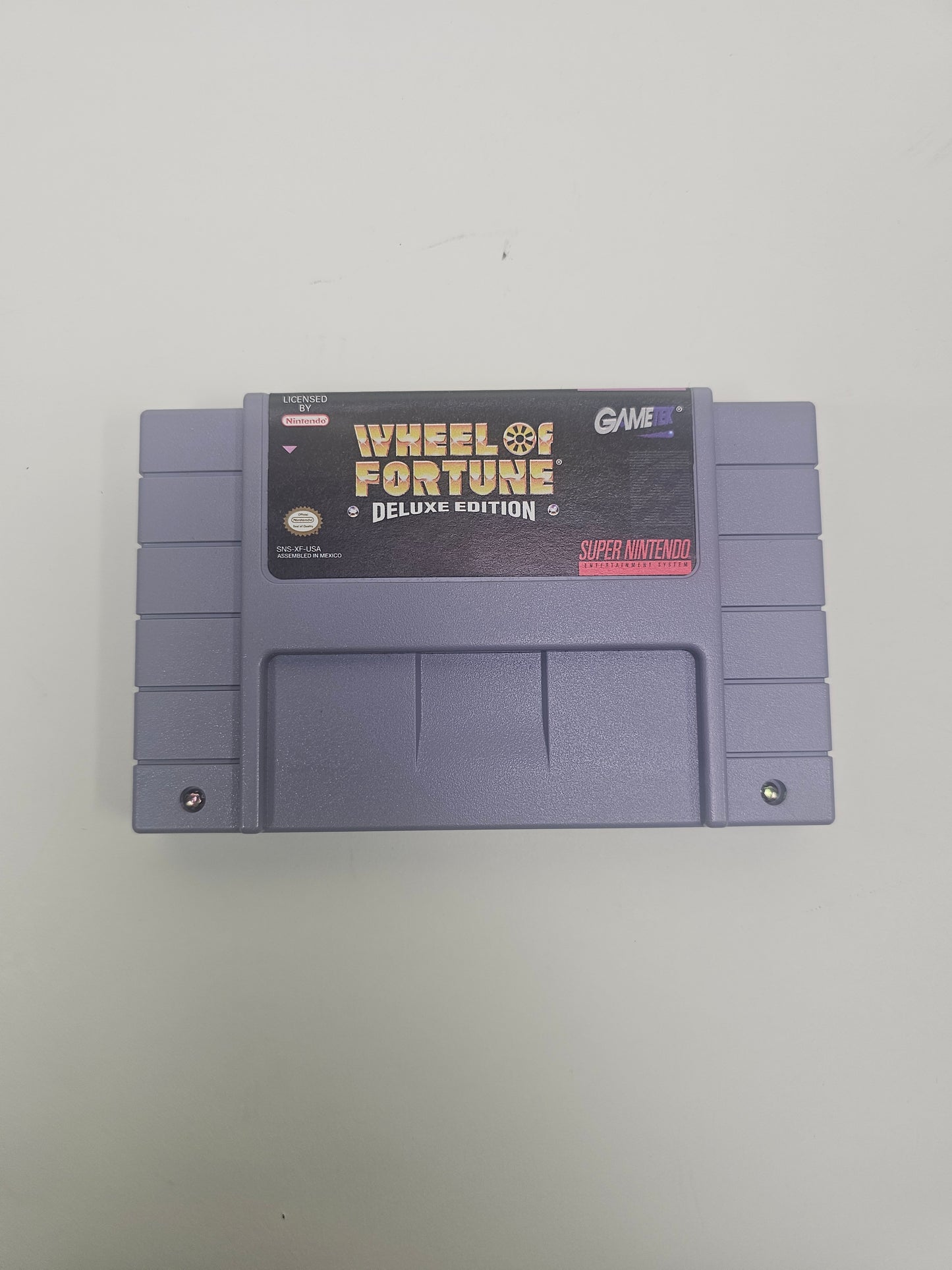 Wheel of Fortune Deluxe Edition (Super Nintendo SNES, 1994)