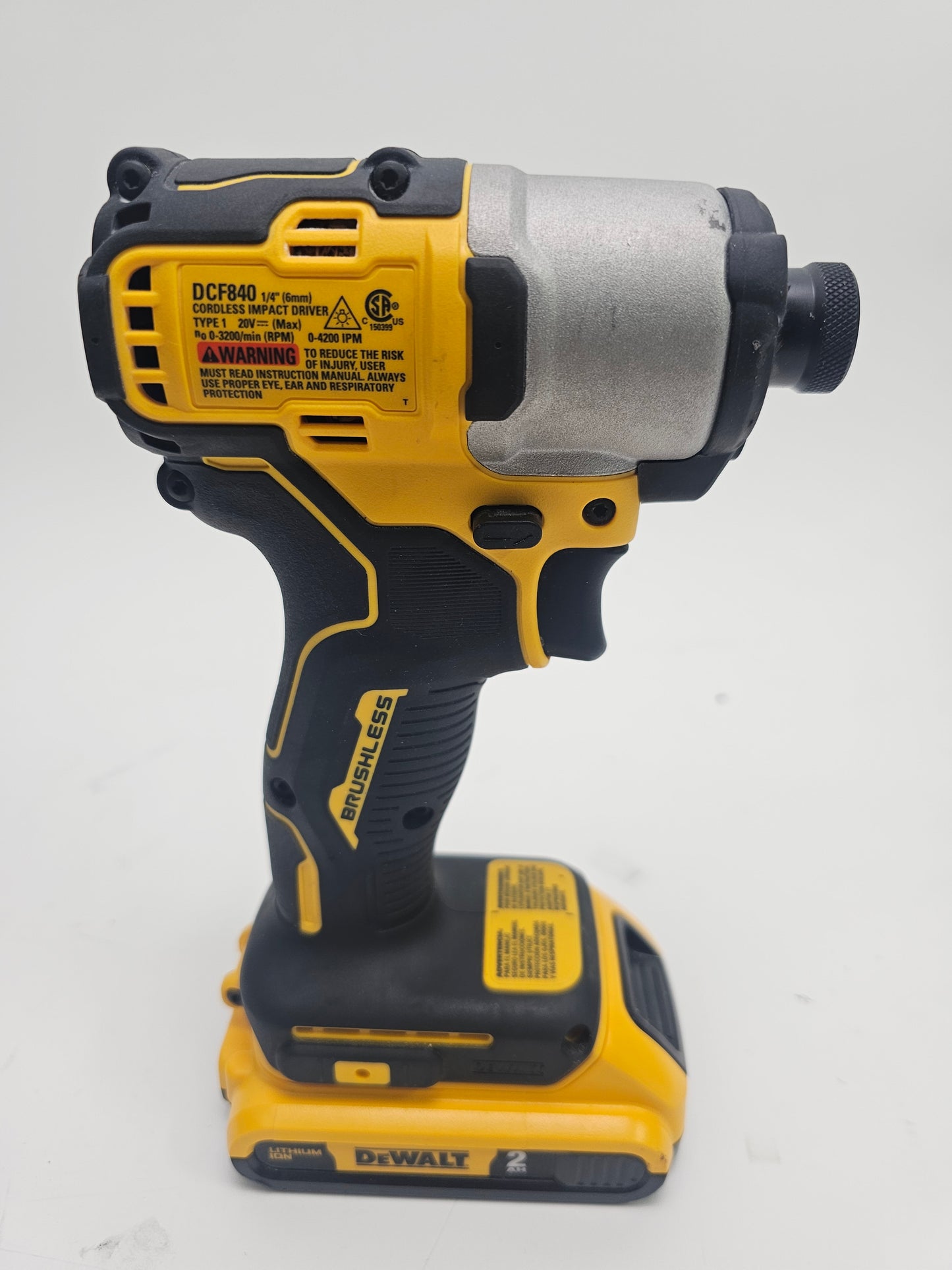 DeWalt DCF840D1 20V 1/4" Cordless Impact Driver