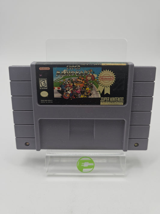 Super Mario Kart (Super Nintendo SNES, 1992) Cartridge Only