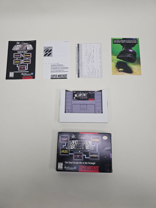 Williams Arcade's Greatest Hits (Super Nintendo SNES, 1996)