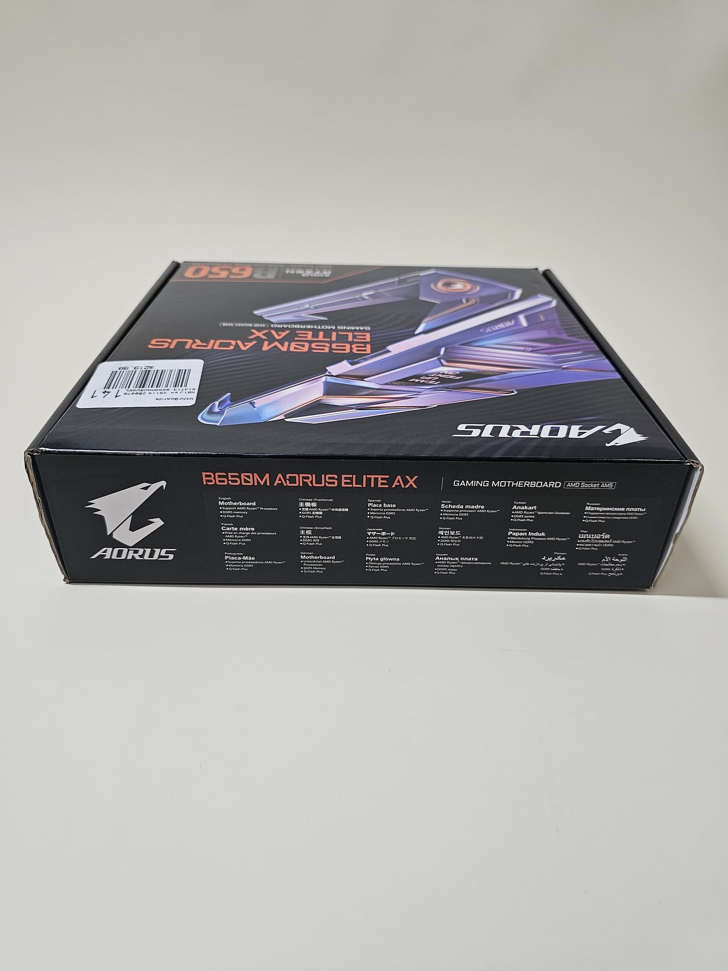 New GIGABYTE Aorus B650M Elite AX AM5 ATX