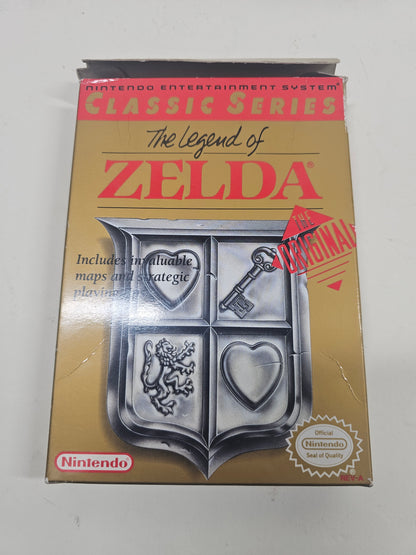 Legend of Zelda  (Nintendo NES,  1987)  CIB