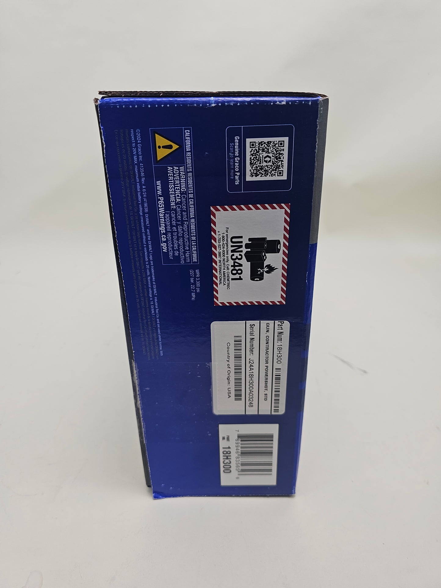 New Graco Contractor Powershot Standard Electric-Powered Airless Gun
