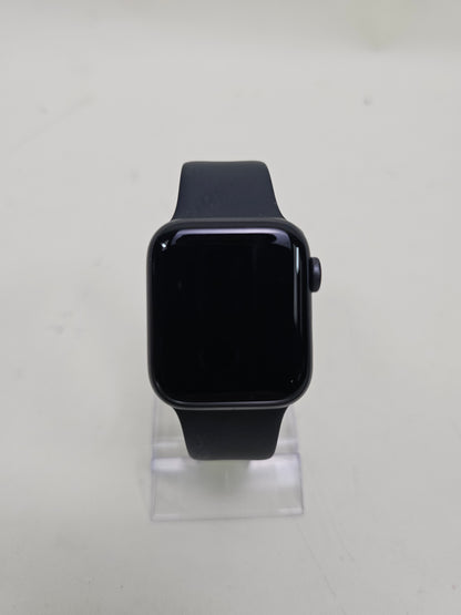 Unlocked Apple Watch Series 5 40MM Space Gray Aluminum Black Sport Band A2094