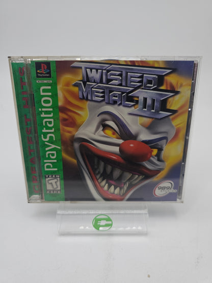 Twisted Metal 3 [Greatest Hits] (Sony PlayStation 1 PS1, 1998)