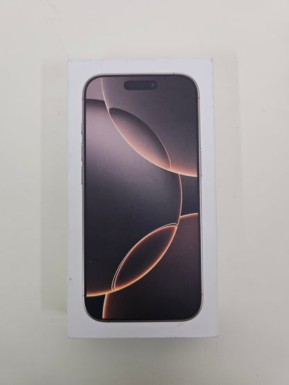 New Unlocked Apple iPhone 16 Pro 128GB Desert Titanium MYMC3LL/A