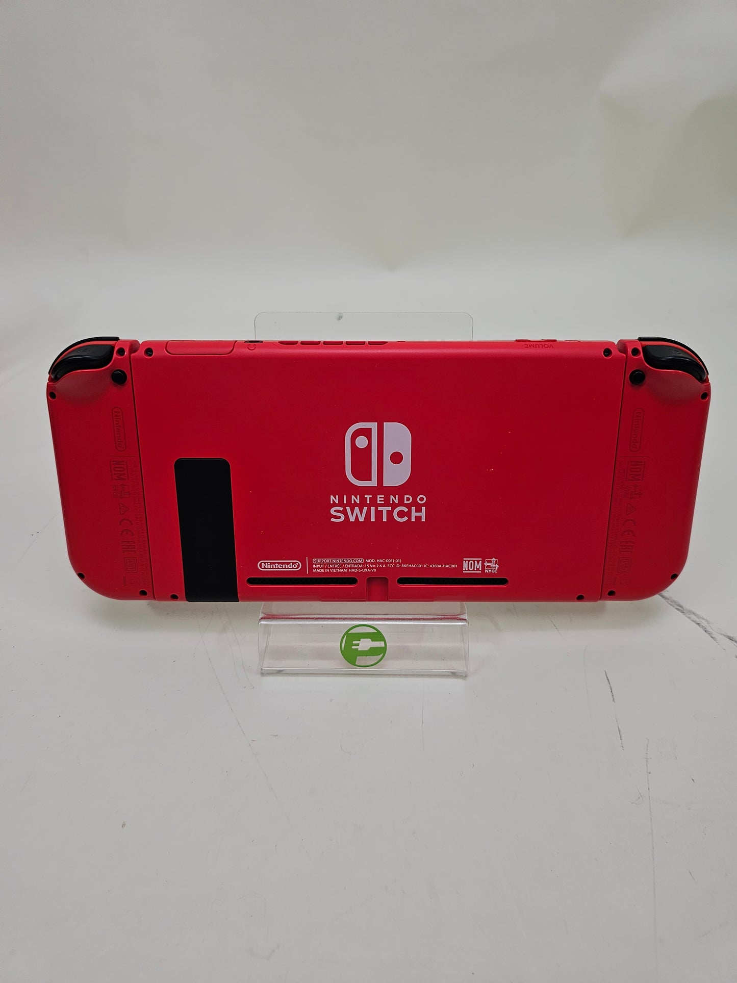 Nintendo Switch v2 Video Game Console HAC-001(-01)  Mario Red Edition